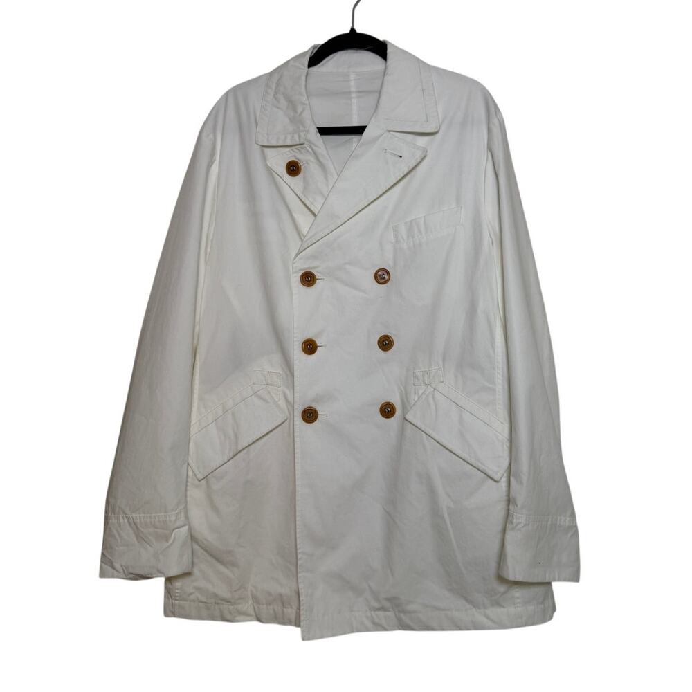 Etro NWT Cotton White Trench Coat